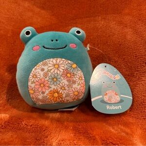 SQUISHMALLOWS Robert the Frog 5in NWT
